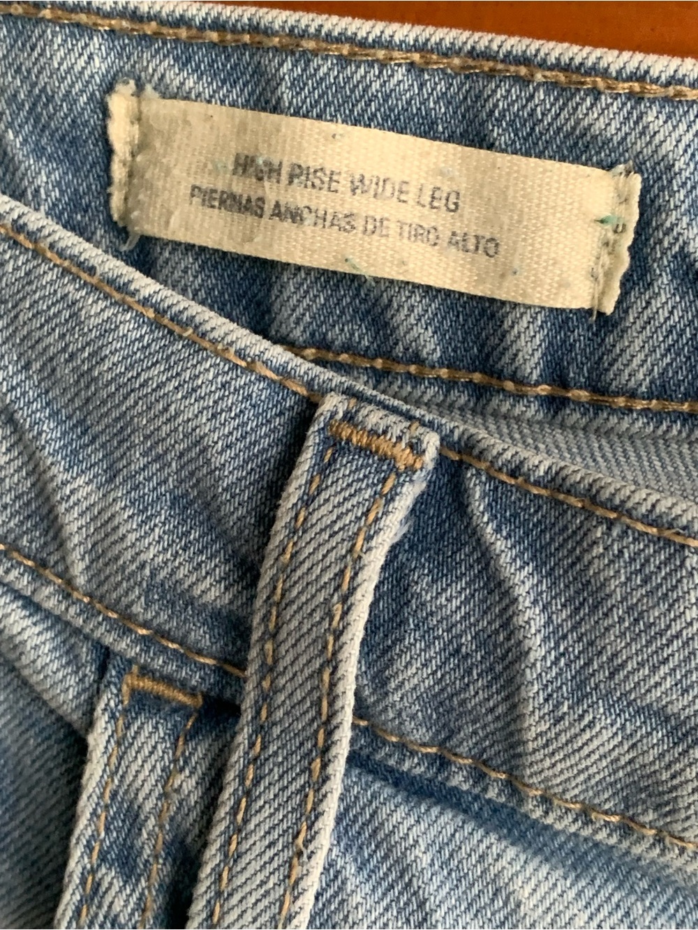 Universal Threads High Rise Wide Leg Jeans, 12 - Picture 5 of 9